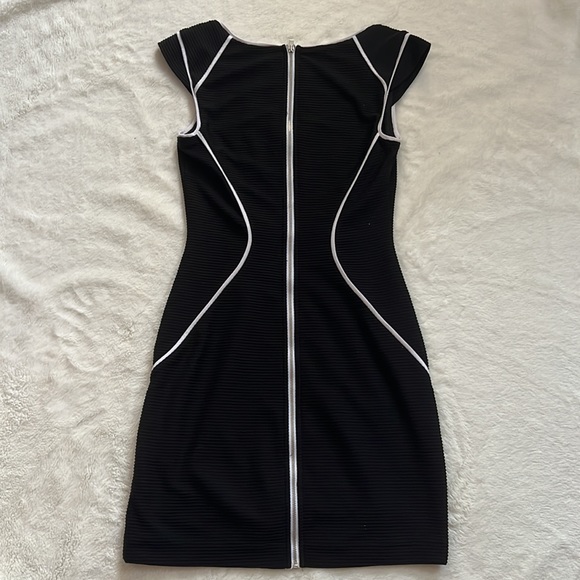 Express Ribbed Bodycon Dress (Size 0) - Picture 2 of 3